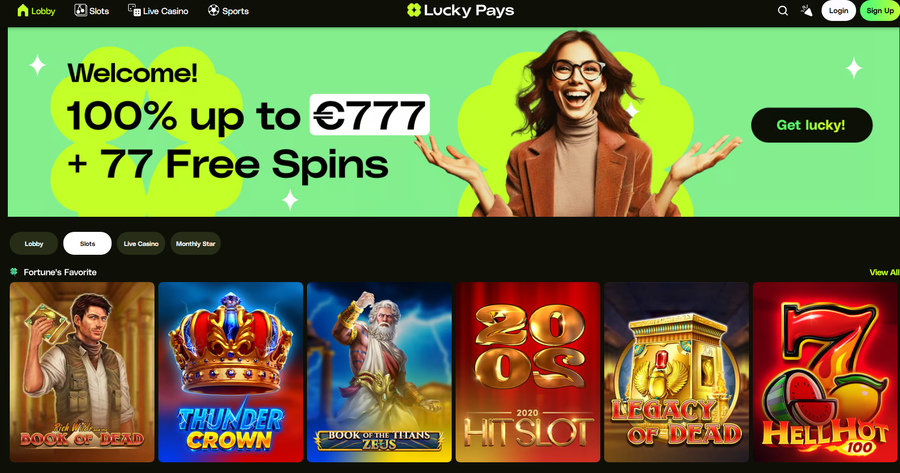 luckypays casino rollette